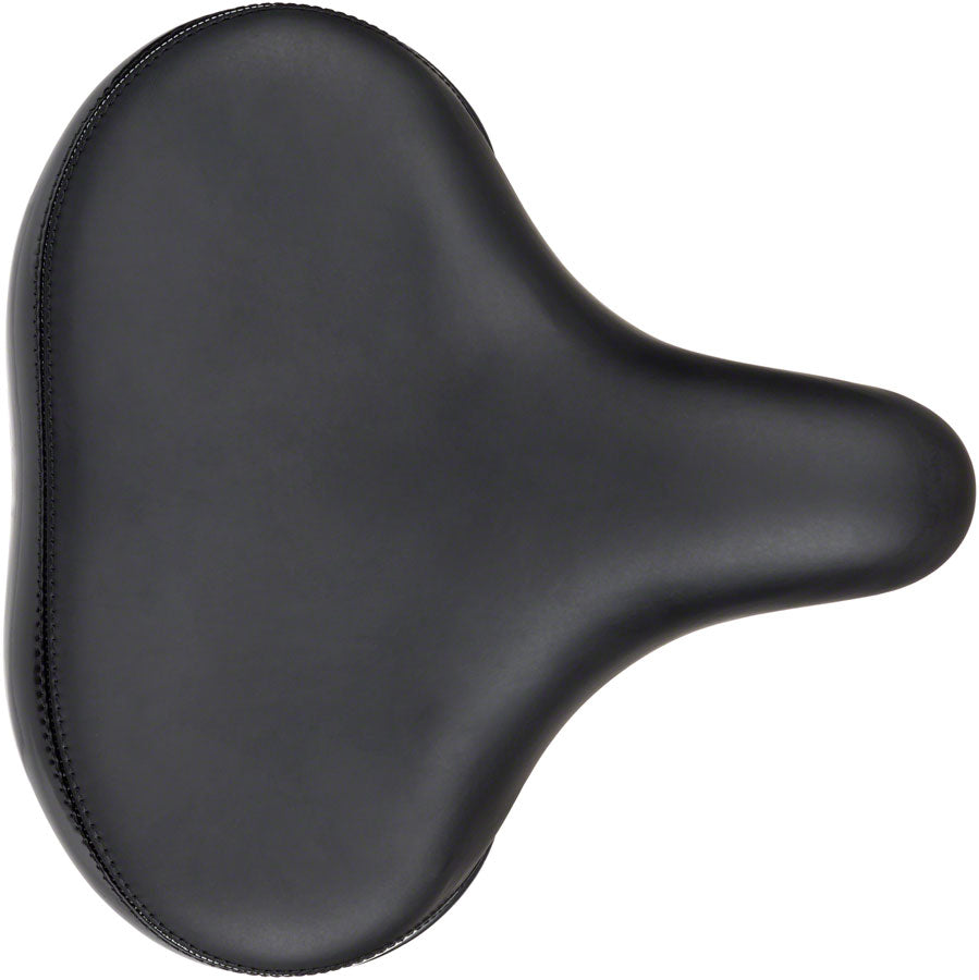 MSW Cruiser Saddle - Memory Foam Soft Touch Cover Steel Black-Goodwynn'sGoodwynn's