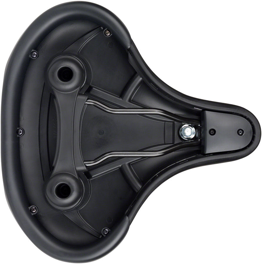 MSW Cruiser Saddle - Memory Foam Soft Touch Cover Steel Black-Goodwynn'sGoodwynn's
