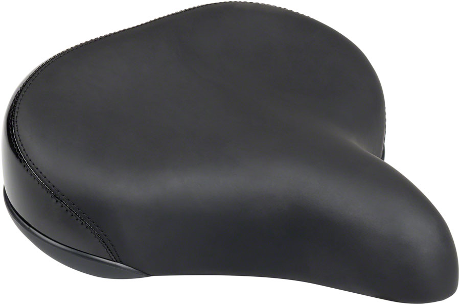 MSW Cruiser Saddle - Memory Foam Soft Touch Cover Steel Black-Goodwynn'sGoodwynn's