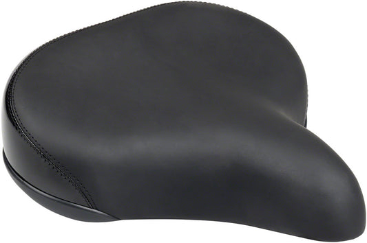 MSW Cruiser Saddle - Memory Foam Soft Touch Cover Steel Black-Goodwynn's