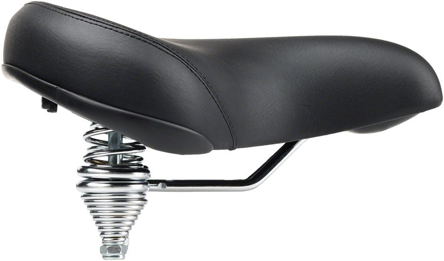 MSW Cruiser Saddle - Springs Steel Black-Goodwynn'sGoodwynn's