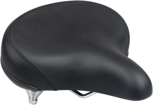 MSW Cruiser Saddle - Springs Steel Black-Goodwynn's