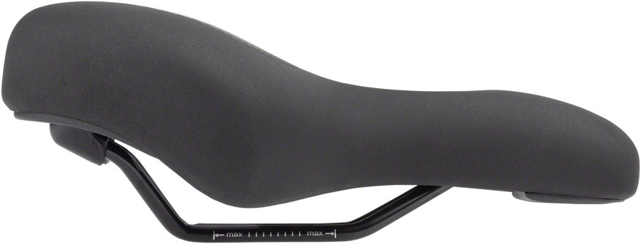 MSW Womens Saddle - Memory Foam Soft Touch Cover Steel Black-Goodwynn'sGoodwynn's