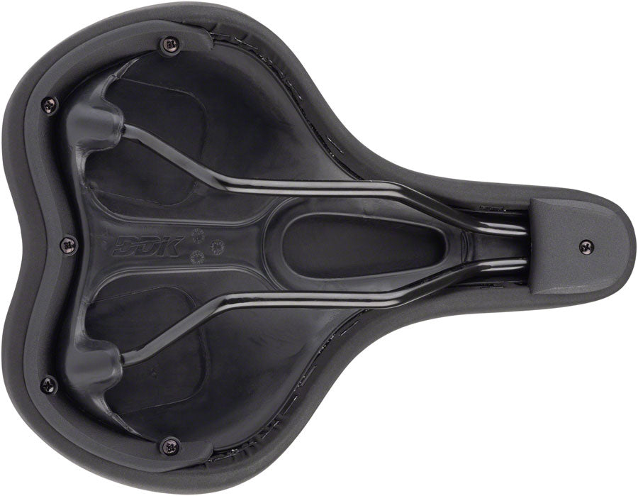MSW Womens Saddle - Memory Foam Soft Touch Cover Steel Black-Goodwynn'sGoodwynn's
