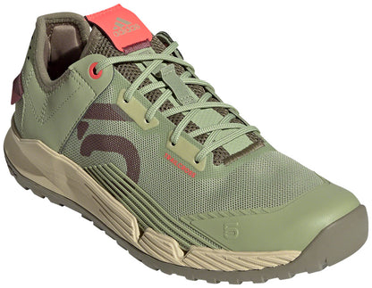 Five Ten Trailcross LT Flat Shoes - Womens Magic Lime/Quiet Crimson/Orbit Green 7