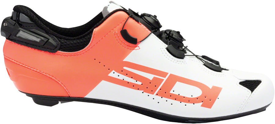 Sidi Shot 2S Pro Road Shoes - Mens White/Coral 43-Goodwynn'sGoodwynn's