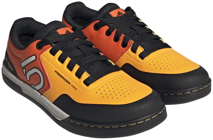 Five Ten Freerider Pro Flat Shoes - Men's Solar Gold/Ftwr White/Impact Orange 13-Goodwynn'sGoodwynn's