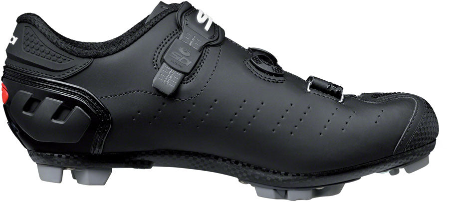 Sidi Dragon 5 Mega Mountain Clipless Shoes - Mens Matte Black 44-Goodwynn'sGoodwynn's