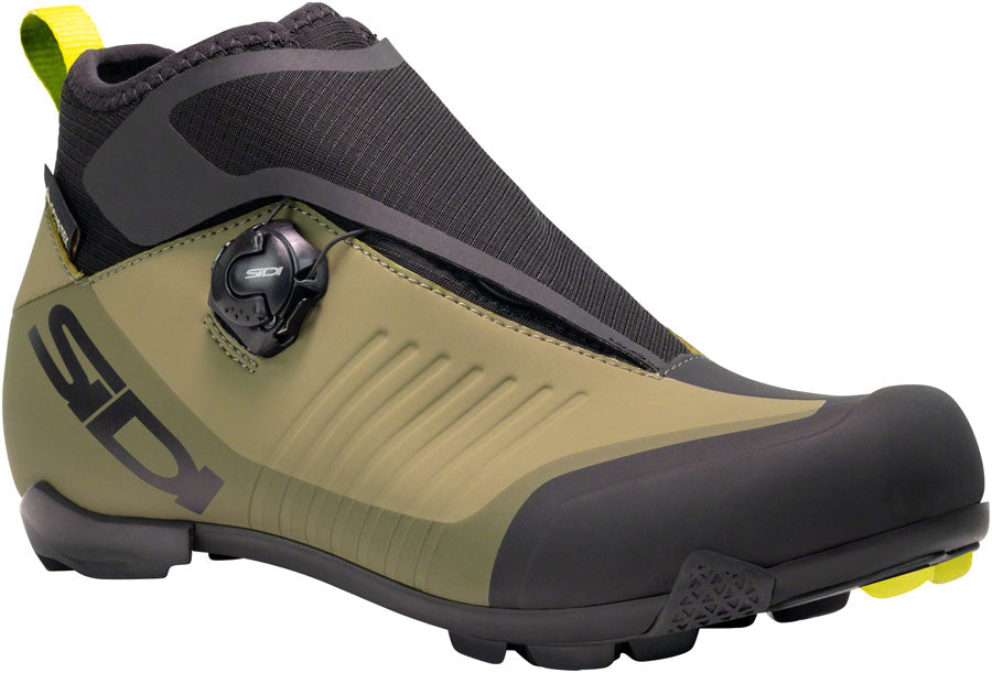 Sidi Hiemx Cycling Boot - Black/Green Olive 44-Goodwynn'sGoodwynn's