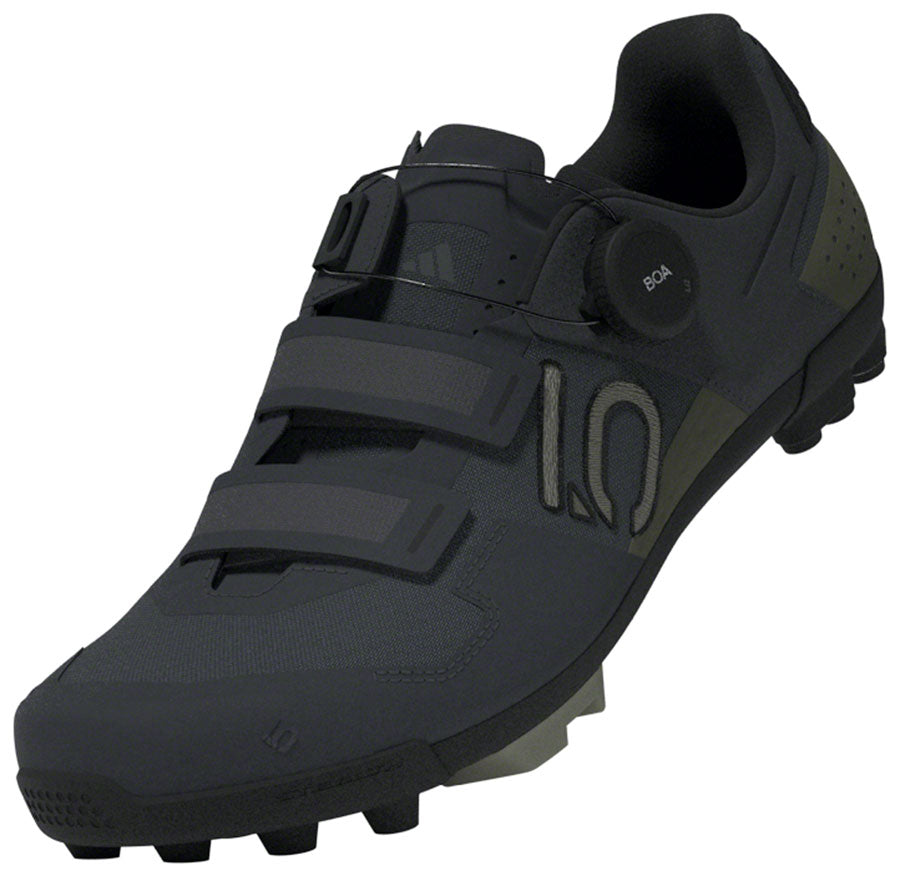 Five Ten Kestrel BOA Mountain Clipless Shoes - Mens Gray Six/Silver Pebble/Olive Strata 15-Goodwynn'sGoodwynn's