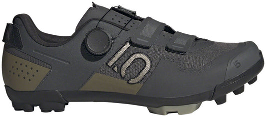 Five Ten Kestrel BOA Mountain Clipless Shoes - Mens Gray Six/Silver Pebble/Olive Strata 12.5-Goodwynn's