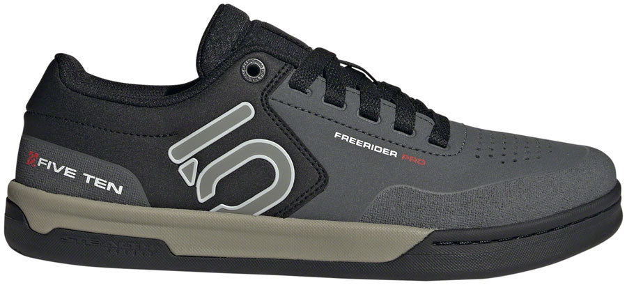 Five Ten Freerider Pro Flat Shoes - Men's Gray Six/Silver Pebble/Core BLK 6