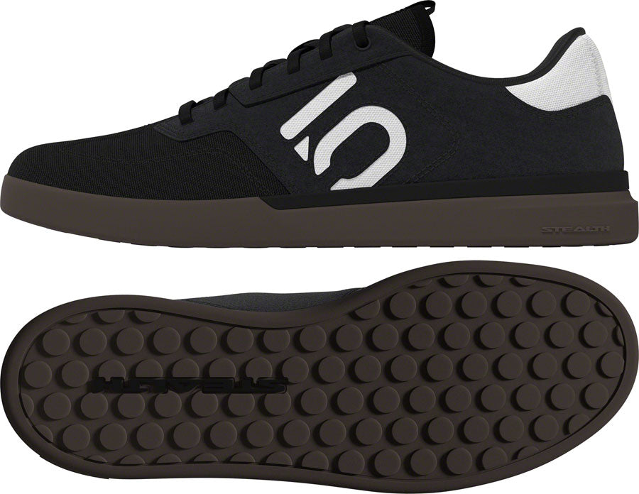 Five Ten Sleuth Canvas Flat Shoes - Mens Core BLK/Core BLK/FTWR White 9.5-Goodwynn'sGoodwynn's