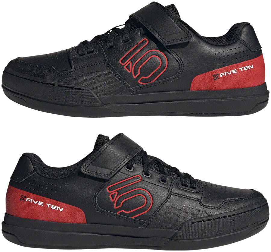 Five Ten Hellcat Mountain Clipless Shoes - Mens Core BLK/Red/FTWR White 6.5-Goodwynn'sGoodwynn's