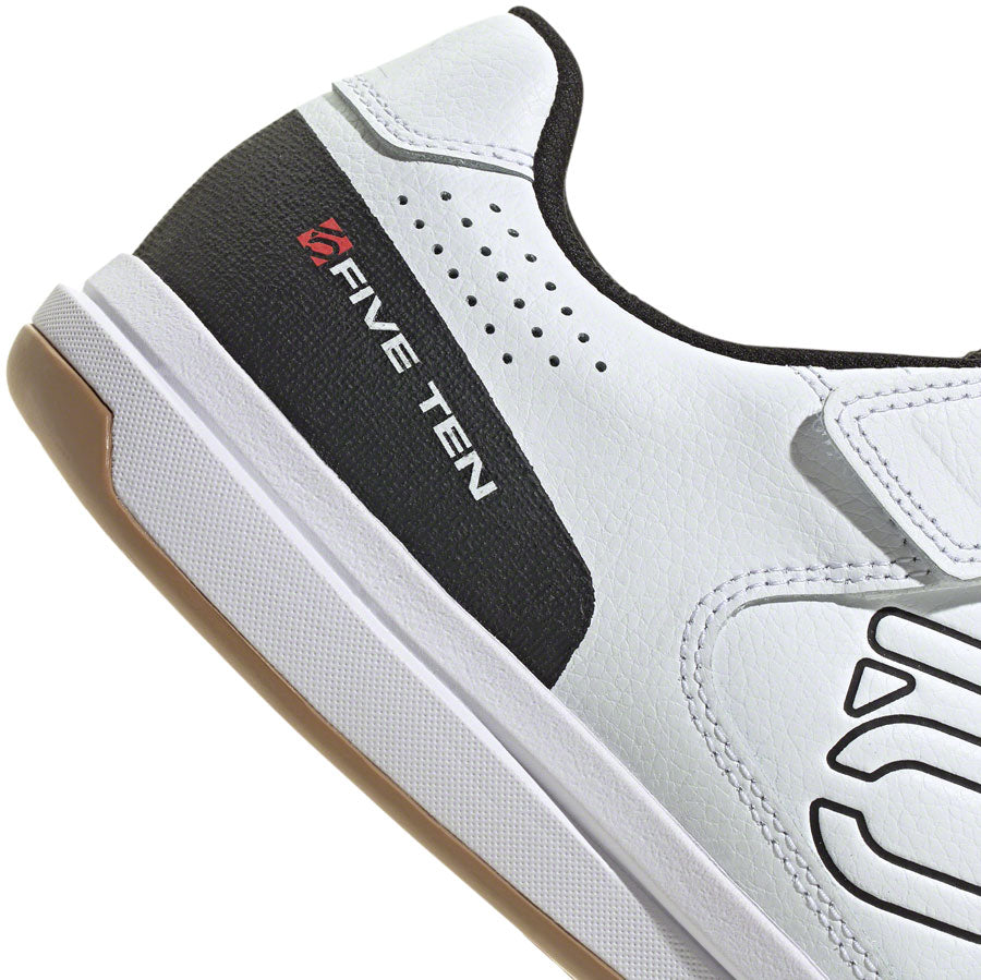 Five Ten Hellcat Mountain Clipless Shoes - Mens FTWR White/Core BLK/Red 12.5