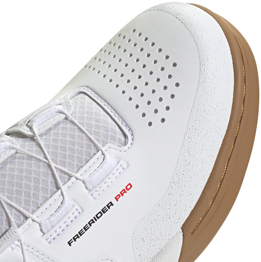 Five Ten Freerider Pro BOA Flat Shoes - Mens FTWR White/Core Black/Red 15-Goodwynn'sGoodwynn's