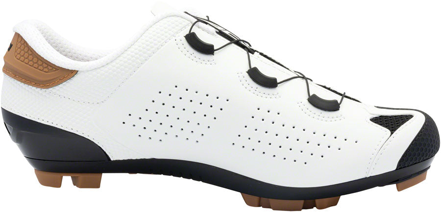 Sidi Dust Gravel Shoes - Mens White/Black 48-Goodwynn'sGoodwynn's