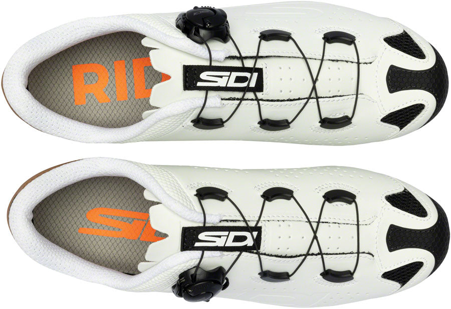 Sidi Dust Gravel Shoes - Mens White/Black 46.5-Goodwynn'sGoodwynn's