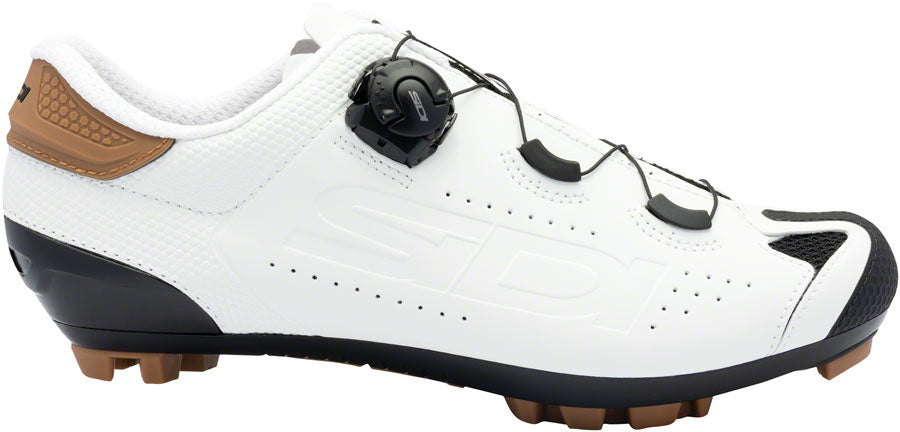 Sidi Dust Gravel Shoes - Mens White/Black 48-Goodwynn'sGoodwynn's