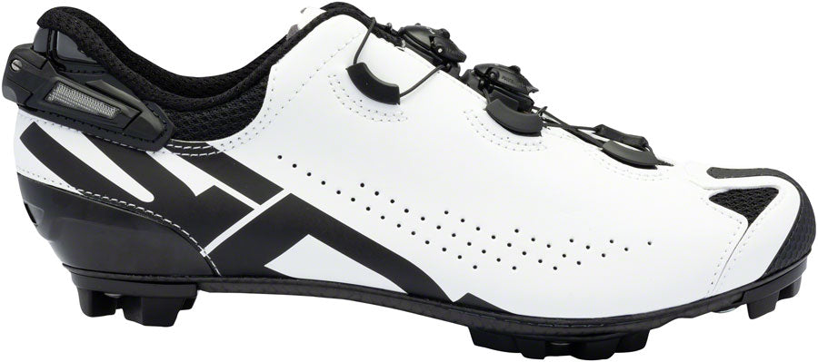 Sidi Tiger 2S SRS Mountain Clipless Shoes - Mens White/Black 39.5