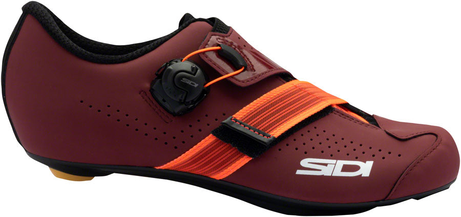 Sidi Prima Road Shoes - Womens Cabernet/Coral 40.5-Goodwynn'sGoodwynn's