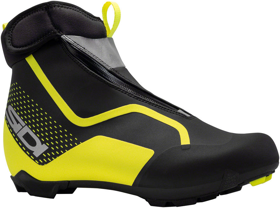 Sidi Algor Primaloft Cycling Boots - BLK/YLW Fluorescent Size 44  Millenium Fit-Goodwynn'sGoodwynn's