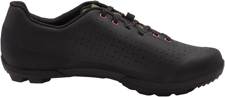 Sidi Asper Laces Gravel Shoes - Mens Black/Olive Green 40
