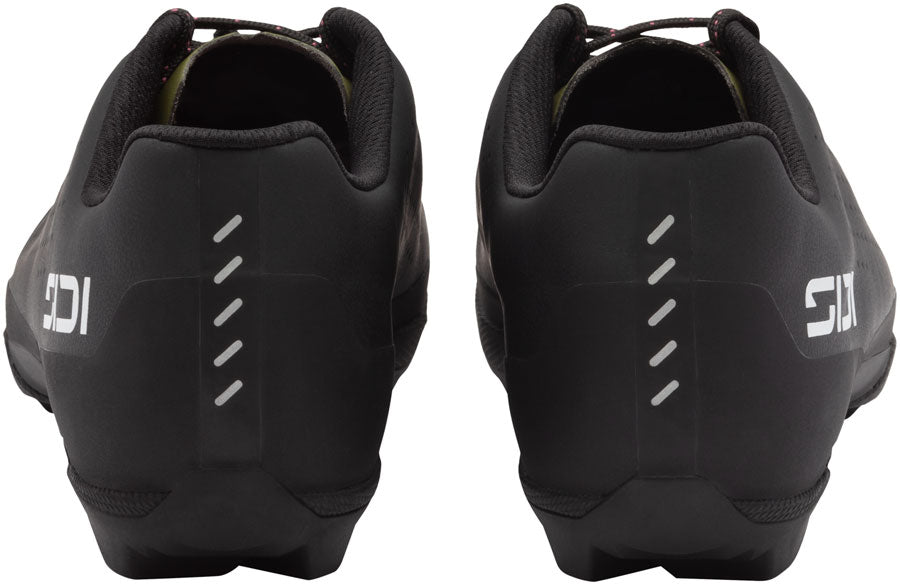 Sidi Asper Laces Gravel Shoes - Mens Black/Olive Green 40-Goodwynn'sGoodwynn's