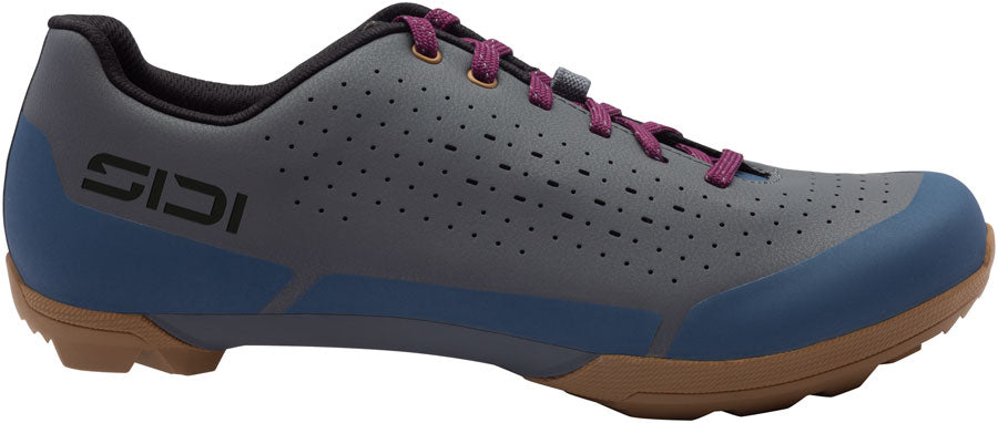 Sidi Asper Laces Gravel Shoes - Mens Dark Gray 43