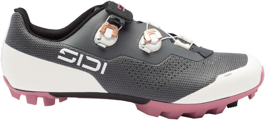 Sidi Dominator X XC Clipless Shoes - Womens Anthracite Ice White 39.5-Goodwynn'sGoodwynn's