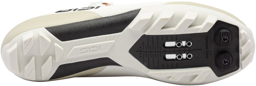 Sidi Dominator X XC Clipless Shoes - Womens Ice White/Sand 41.5-Goodwynn'sGoodwynn's
