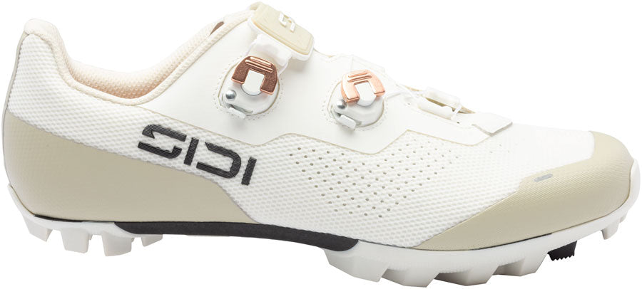 Sidi Dominator X XC Clipless Shoes - Womens Ice White/Sand 40.5-Goodwynn'sGoodwynn's