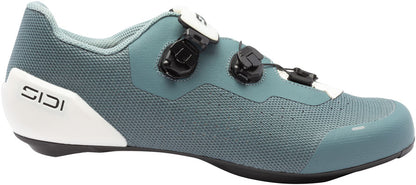 Sidi Genius X WYVE Road Shoes - Mens Frost Gray/Ice White 45.5