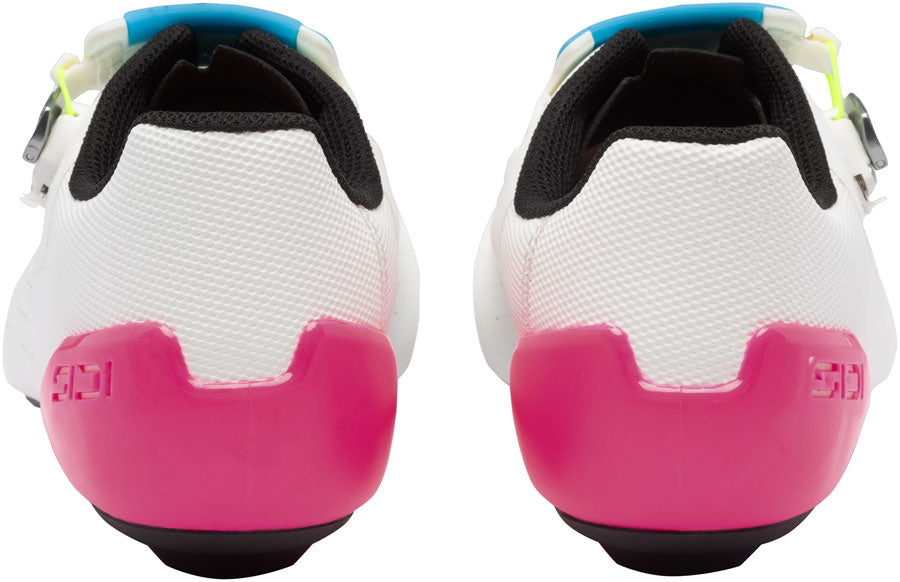 Sidi Genius X WYVE Road Shoes - Mens White Fluo 40