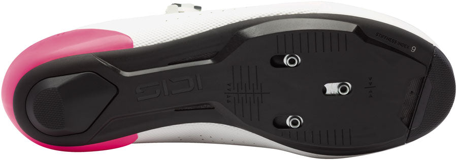 Sidi Genius X WYVE Road Shoes - Mens White Fluo 40