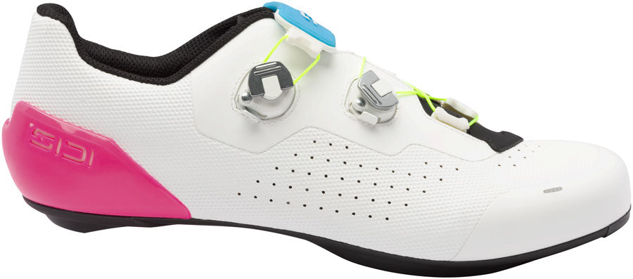 Sidi Genius X WYVE Road Shoes - Mens White Fluo 40-Goodwynn'sGoodwynn's