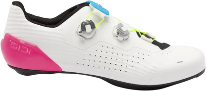 Sidi Genius X WYVE Road Shoes - Mens White Fluo 40