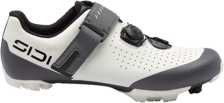 Sidi Physis Mountain Clipless Shoes - Mens Ice White/Anthracite 42.5