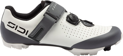 Sidi Physis Mountain Clipless Shoes - Mens Ice White/Anthracite 42.5