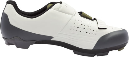 Sidi Silvis XC Clipless Shoes - Mens Ice White/Olive Green 42