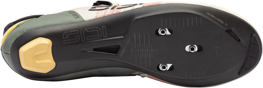 Sidi Wire 3 Road Shoes - Mens Sand Coral Fluo 41