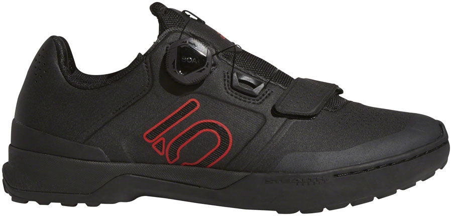 Five Ten Kestrel Pro BOA Mountain Clipless Mountain Clipless Shoes - Mens Core BLK / Red / Gray Six 7.5-Goodwynn'sGoodwynn's