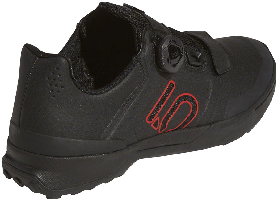 Five Ten Kestrel Pro BOA Mountain Clipless Mountain Clipless Shoes - Mens Core BLK / Red / Gray Six 7.5-Goodwynn'sGoodwynn's
