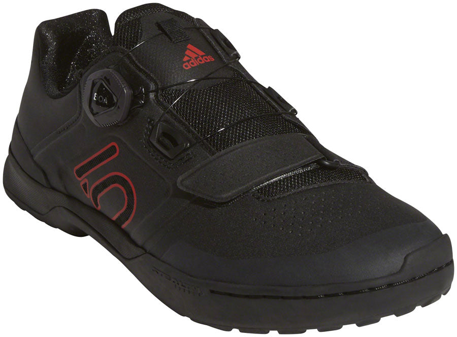 Five Ten Kestrel Pro BOA Mountain Clipless Mountain Clipless Shoes - Mens Core BLK / Red / Gray Six 7.5-Goodwynn'sGoodwynn's