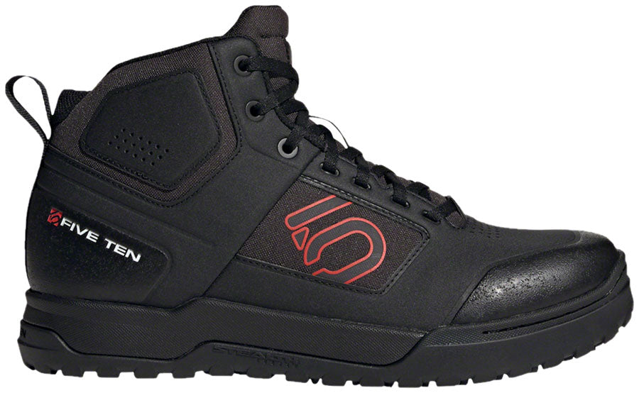 Five Ten Impact Pro Mid Flat Shoes  -  Mens Core Black/Red/Core Black 8-Goodwynn'sGoodwynn's