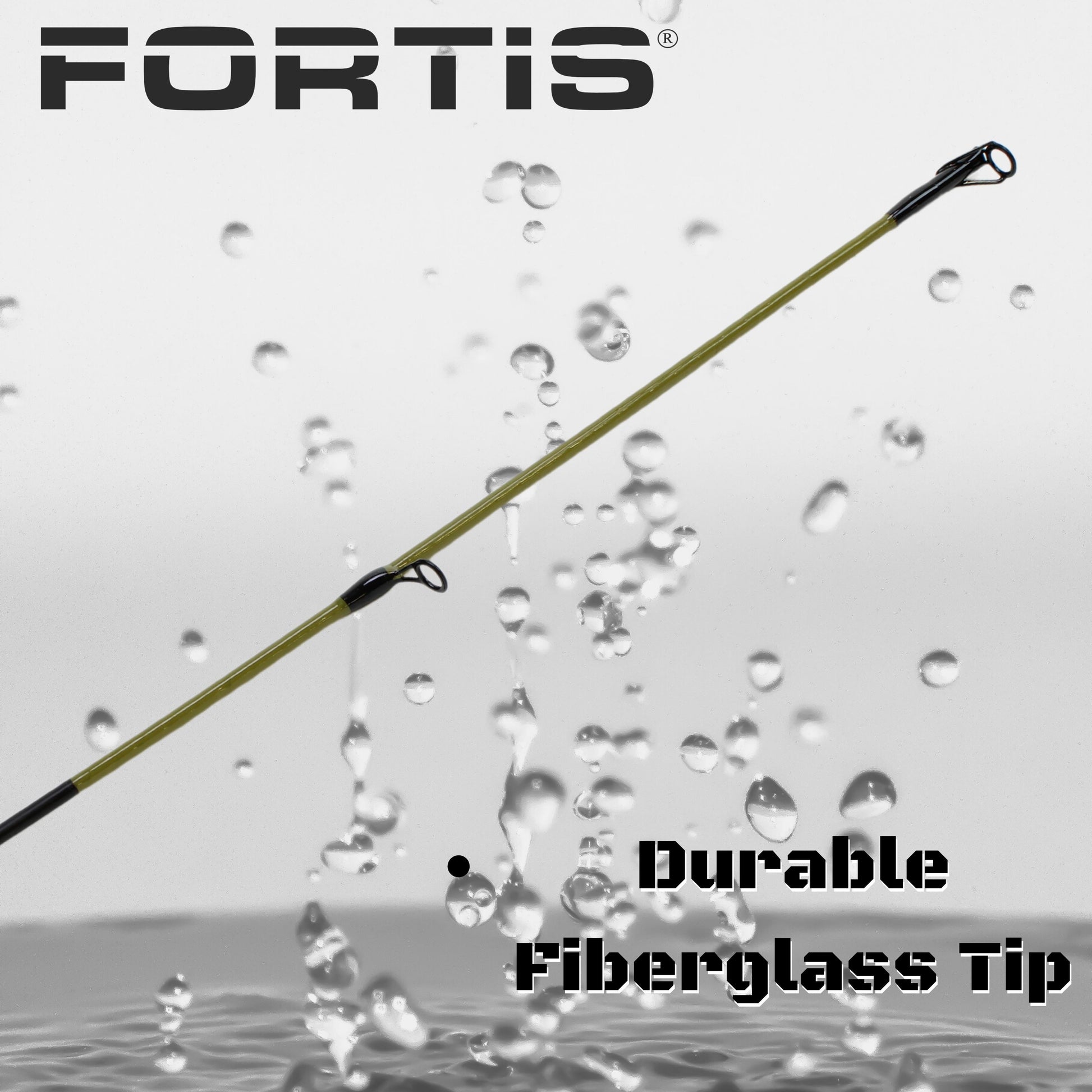 FORTIS 6' Medium Heavy Action 1 Piece Spinning Rod-Goodwynn'sGoodwynn's