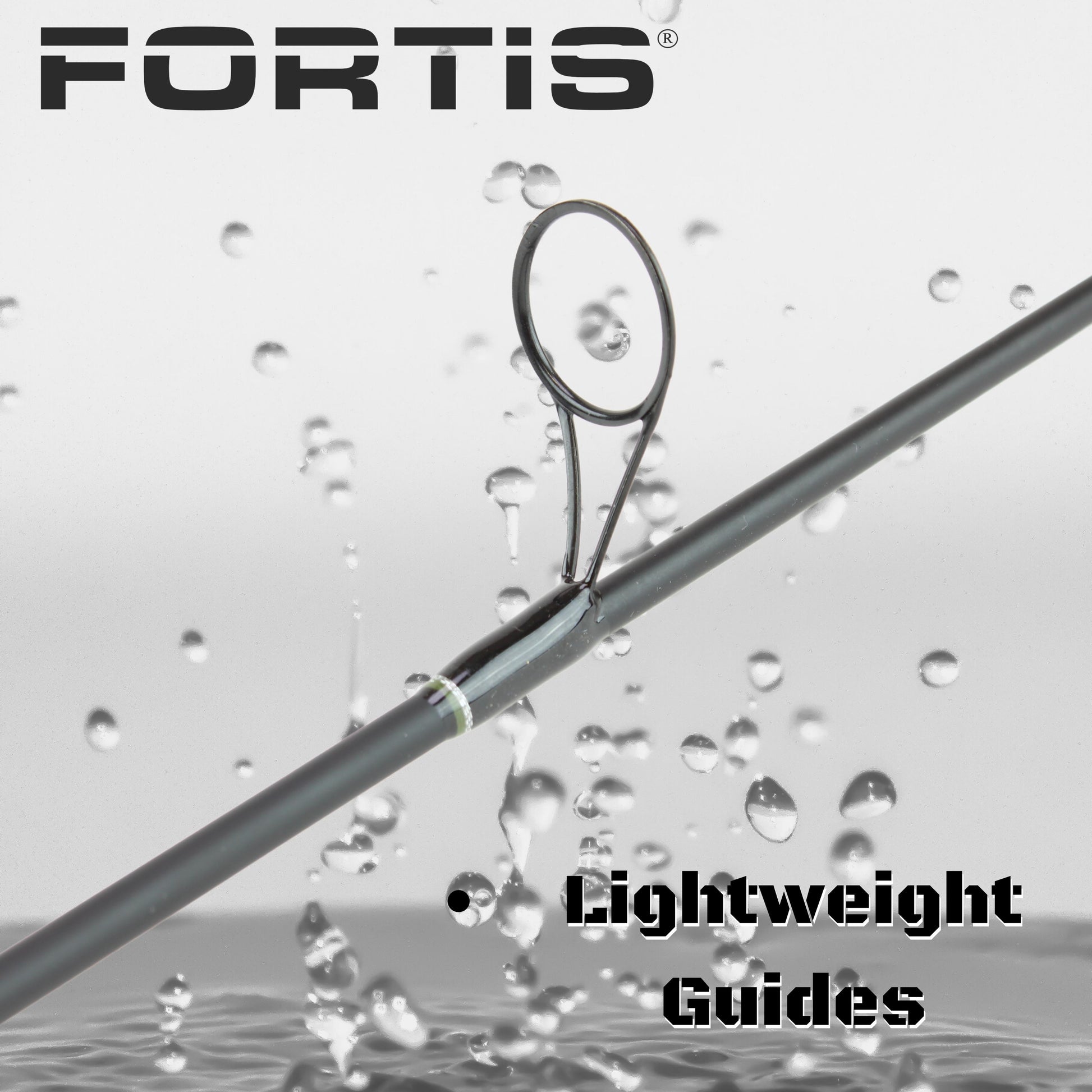 FORTIS 6' 6" Medium Heavy Action 1 Piece Spinning Rod-Goodwynn'sGoodwynn's