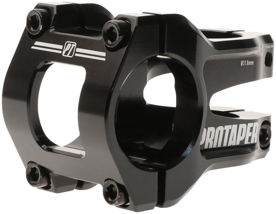 ProTaper Vice Trail Stem - 30mm 31.8mm Clamp +/-0 1 1/8" Aluminum Black-Goodwynn'sGoodwynn's