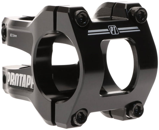 ProTaper Vice Trail Stem - 30mm 31.8mm Clamp +/-0 1 1/8" Aluminum Black-Goodwynn's