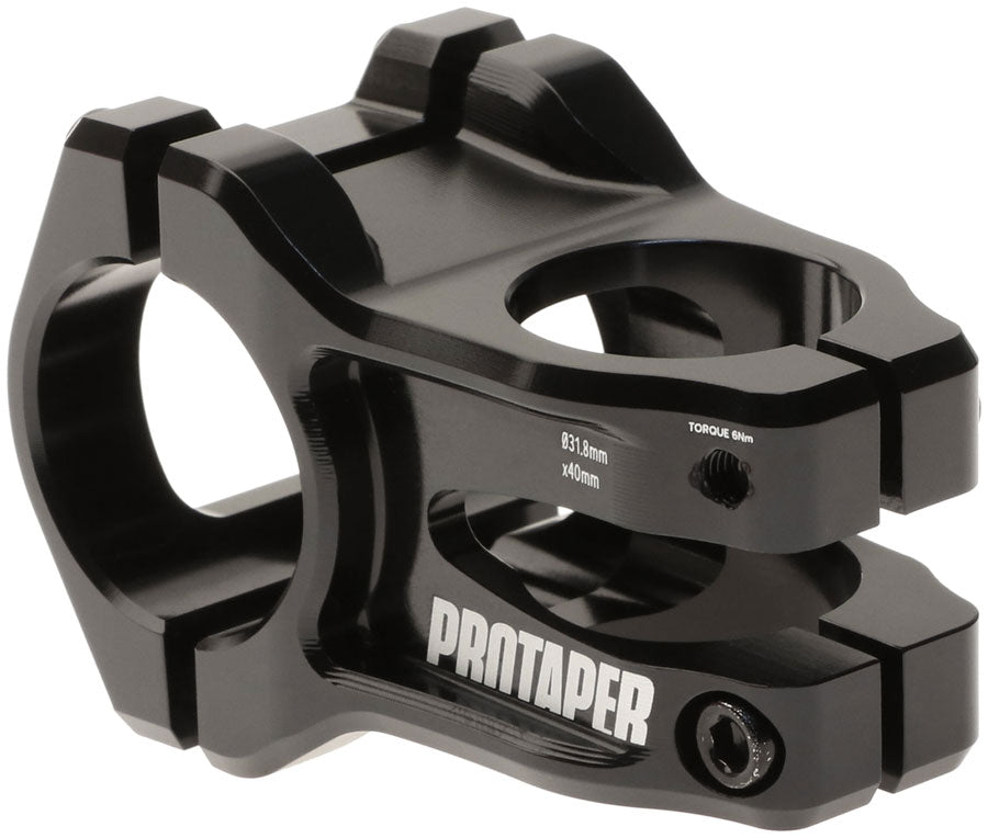 ProTaper Vice Trail Stem - 40mm 31.8mm Clamp +/-0 1 1/8" Aluminum Black-Goodwynn'sGoodwynn's